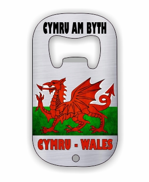 Cymru am Byth, welsh flag, mini barblade